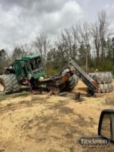 2010 TIMBERJACK 748 HT GRAPPLE SKIDDER, S#1DW748HTAA0628896,