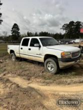 2002 GMC SIERRA 2500 TRUCK, S#1GTHK23172F222662