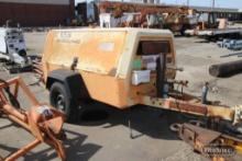 1992 INGERSOLL-RAND AIR COMPRESSOR 126-200 CFM P175CWD,