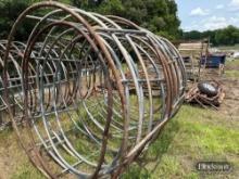 (5) Round Bale Feeders