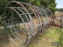 (5) Round Bale Feeders