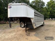24 Sundowner Gooseneck Cattle Trailer