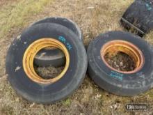 (3) Goodyear Smooth Tread 13.00 -24NHS 22ply Tractor Tires