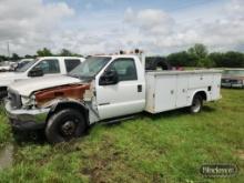 2000 FORD F-350 UTILITY PICKUP TRUCK,