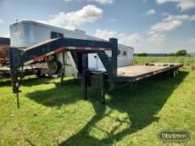 2012 RANCHKING FLATBED TRAILER,