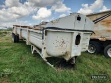 2005 CLEMENT END DUMP TRAILER,