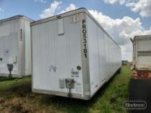 2008 WABASH DRY BOX VAN TRAILER,