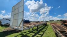 2008 WADE FLATBED TRAILER,