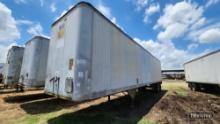 1973 TRAILMOBILE DRY BOX VAN TRAILER,