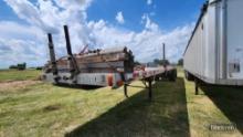 1994 TRANSCRAFT COMBO FLATBED TRAILER,