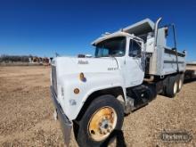 1985 Mack R Model Dump Truck VIN:1M2N179Y6FA096736 - 408 S Price Road, Pampa, Texas 79065