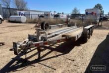 2014 O'Brien Backhoe Trailer VIN:109BE163XEP128289 - 408 S Price Road, Pampa, Texas 79065 -