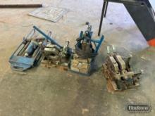 (2) Pipe Fusion Clamps, (1) Pipe Heater & Clamp