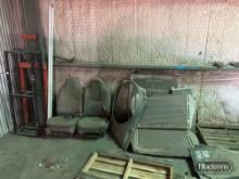Items On East Wall Behind Forklift