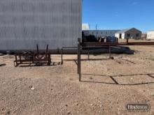 pipe racks, forks, barbed wire, etc