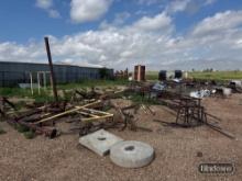 All Scrap Concrete Blocks to Upright Tank