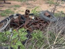 All Scrap On North Fence Line