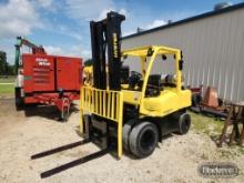 2015 HYSTER H80FT MAST FORKLIFT,