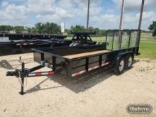 2018 CARSON LANDSCAPE TRAILER,