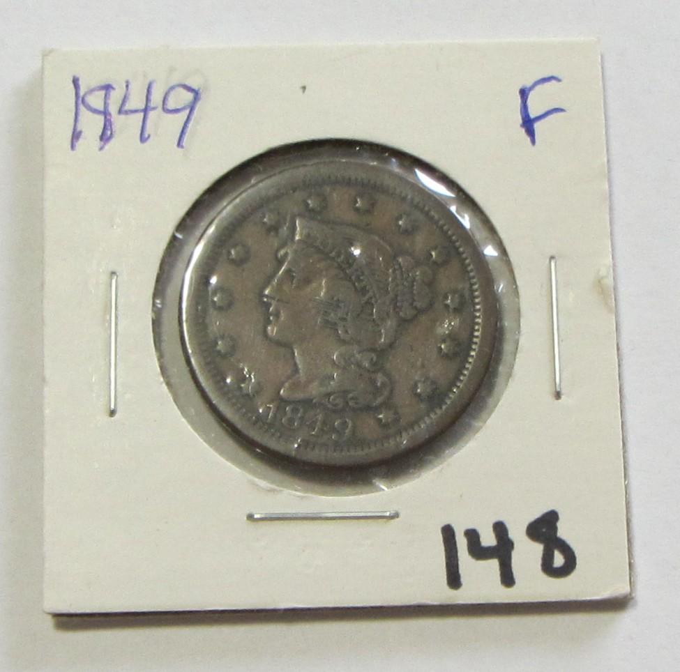 1849 LARGE CENT