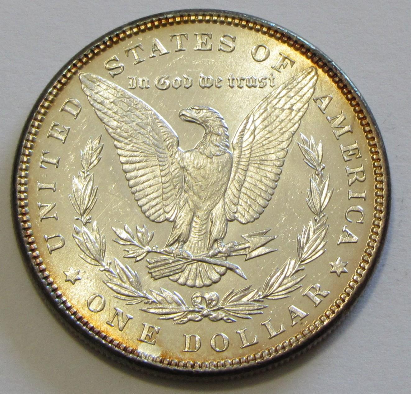 $1 1885 BRILLIANT UNCIRCULATED MORGAN PROOF LIKE