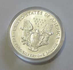 $1 1987 SILVR EAGLE