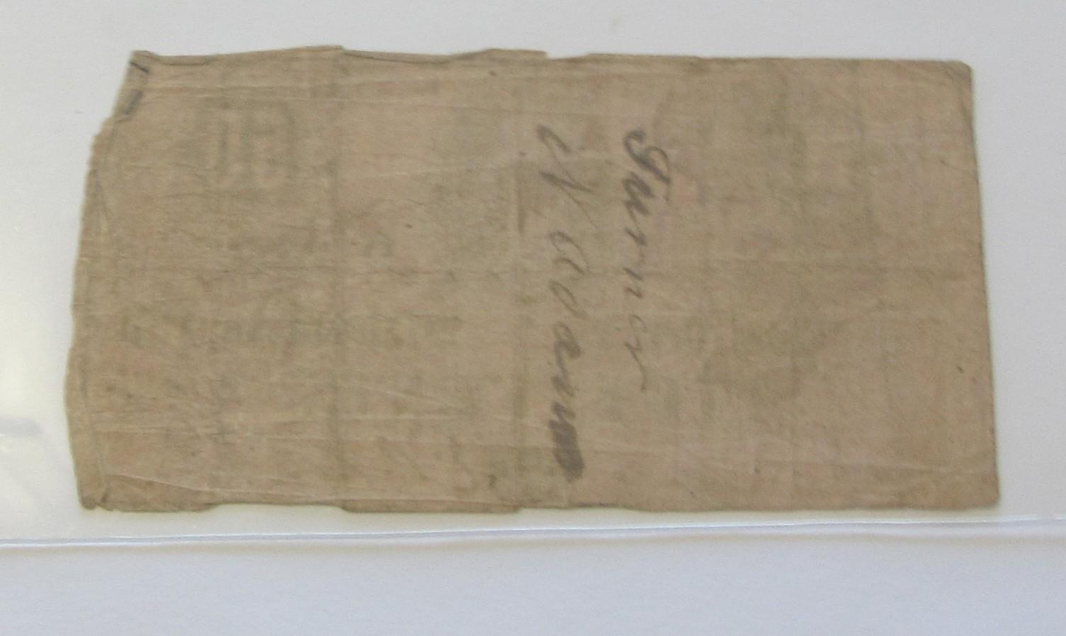 50 CENT CONFEDERATE FRACTIONAL 1864
