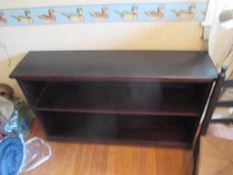 2 Shelf Bookcase 43" x 27" x 10"