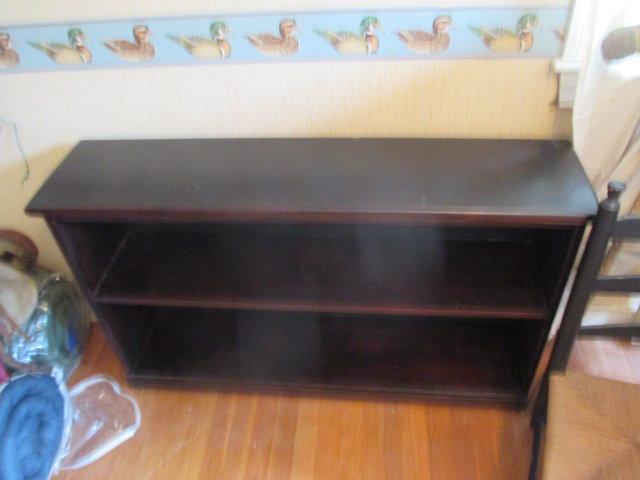 2 Shelf Bookcase 43" x 27" x 10"