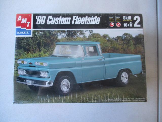 8 Model Truck Kits. 4 are 1/20 Scale Linberg Kits. 4 are Revell and AMT 1/25 Scale Kits.