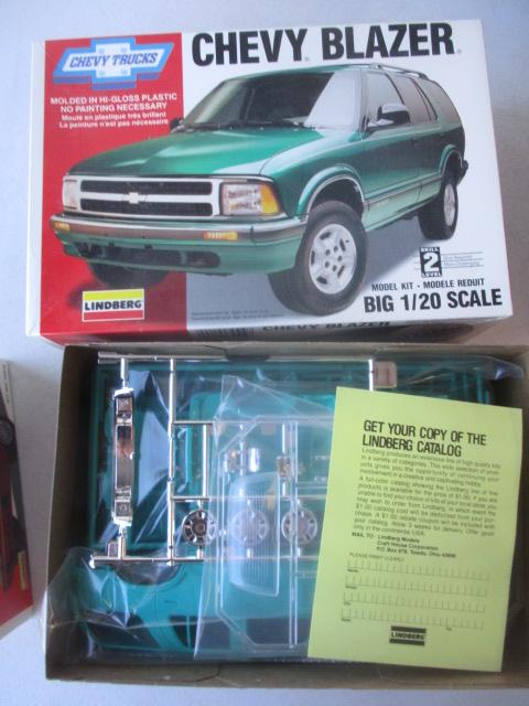8 Model Truck Kits. 4 are 1/20 Scale Linberg Kits. 4 are Revell and AMT 1/25 Scale Kits.