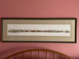 Concord Townscape Pencil Signed Print