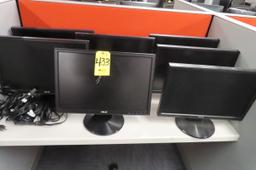 (7) ASUS 19 IN. MONITORS