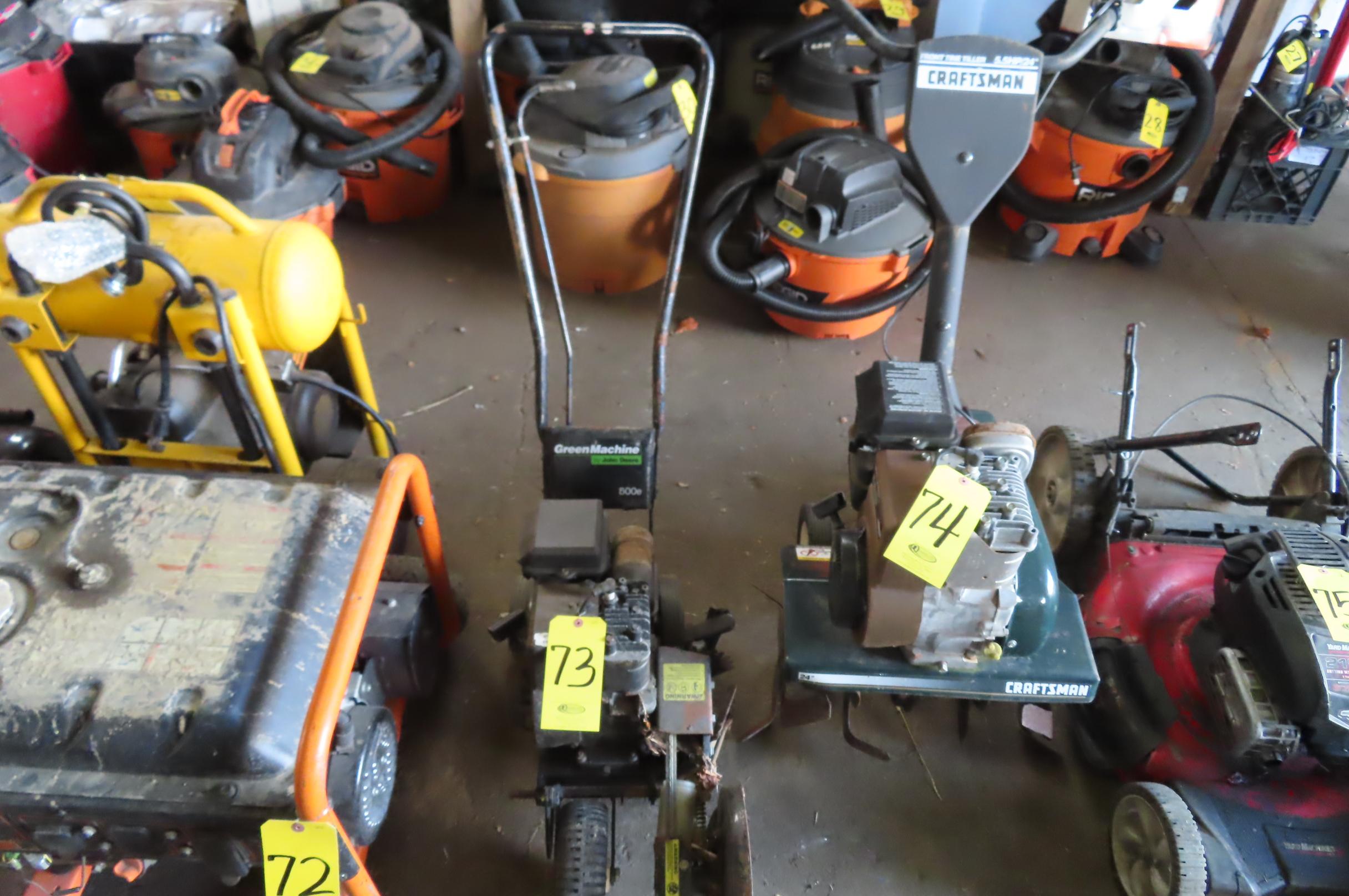 JOHN DEERE 500E GREEN MACHINE EDGER