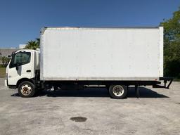 2017 HINO 740 BOX TRUCK, DIESEL , APPROX GVWR 17,950 LBS, BOX BODY APPROX 18FT, ETRACKS, BACK UP ...