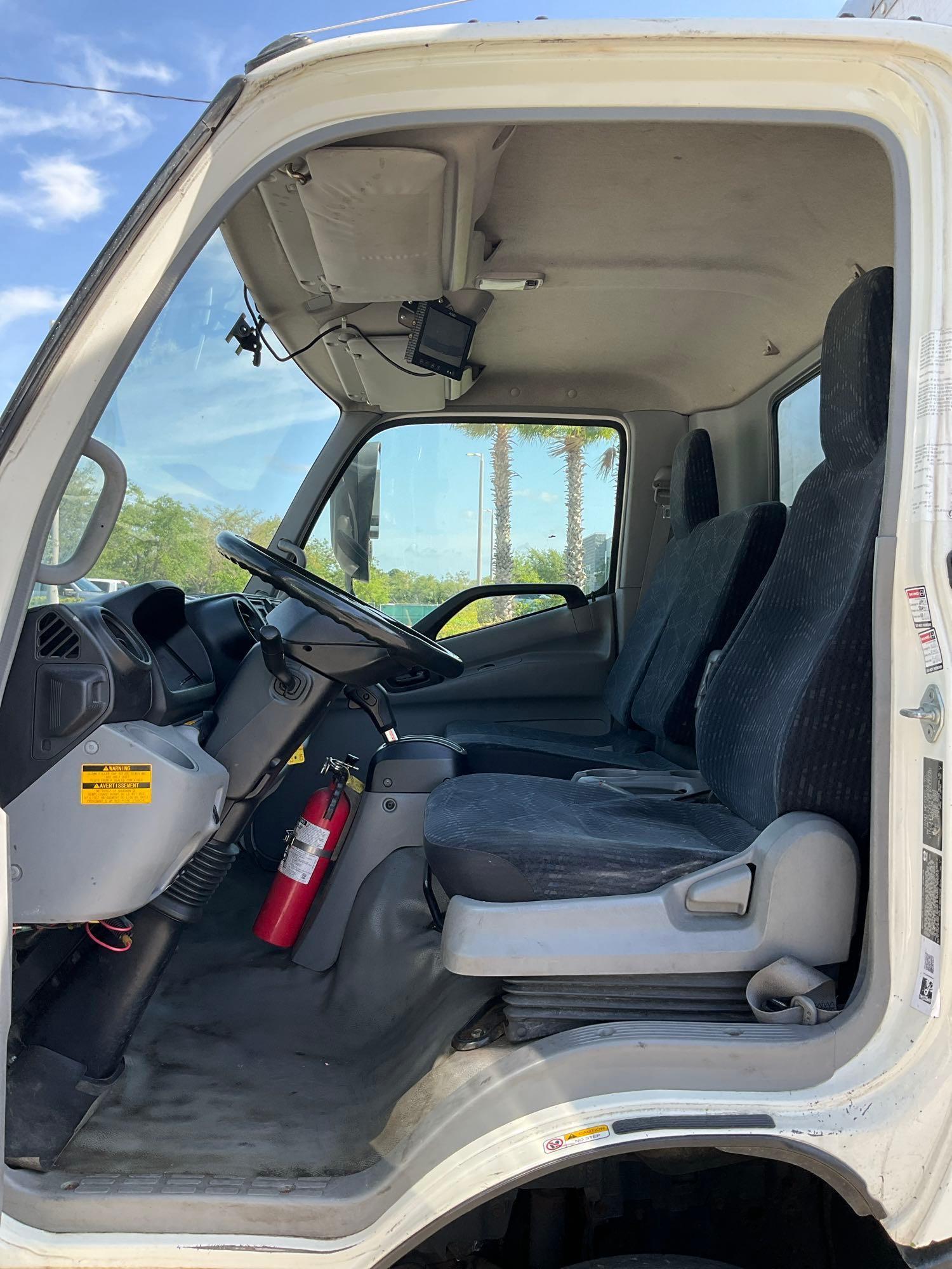 2017 HINO 740 BOX TRUCK, DIESEL , APPROX GVWR 17,950 LBS, BOX BODY APPROX 18FT, ETRACKS, BACK UP ...