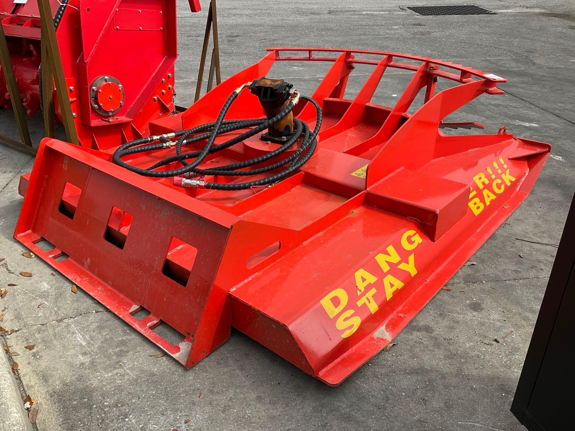 UNUSED 2023 TOPCAT ATTACHMENT MODEL HDRC FOR UNIVERSAL SKID STEER, APPROX 77€�