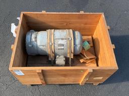 REULAND...MOTOR WITH MAGNETIC BREAK MODEL 16558-XH4180C, TYPE A000, 3 PHASE, 60 HZ, .75/.125 HP,