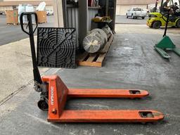 DOOSAN... HYDRAULIC PALLET JACK , APPROX MAX CAPACITY 5500LBS