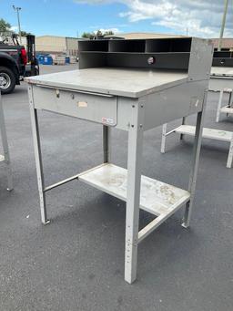 ULINE WORK TABLE , APPROX 35? W x 30? L x 50? T