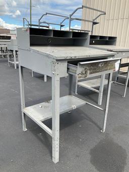 ULINE WORK STATION TABLE , APPROX 35? W x 30? L x 50? T