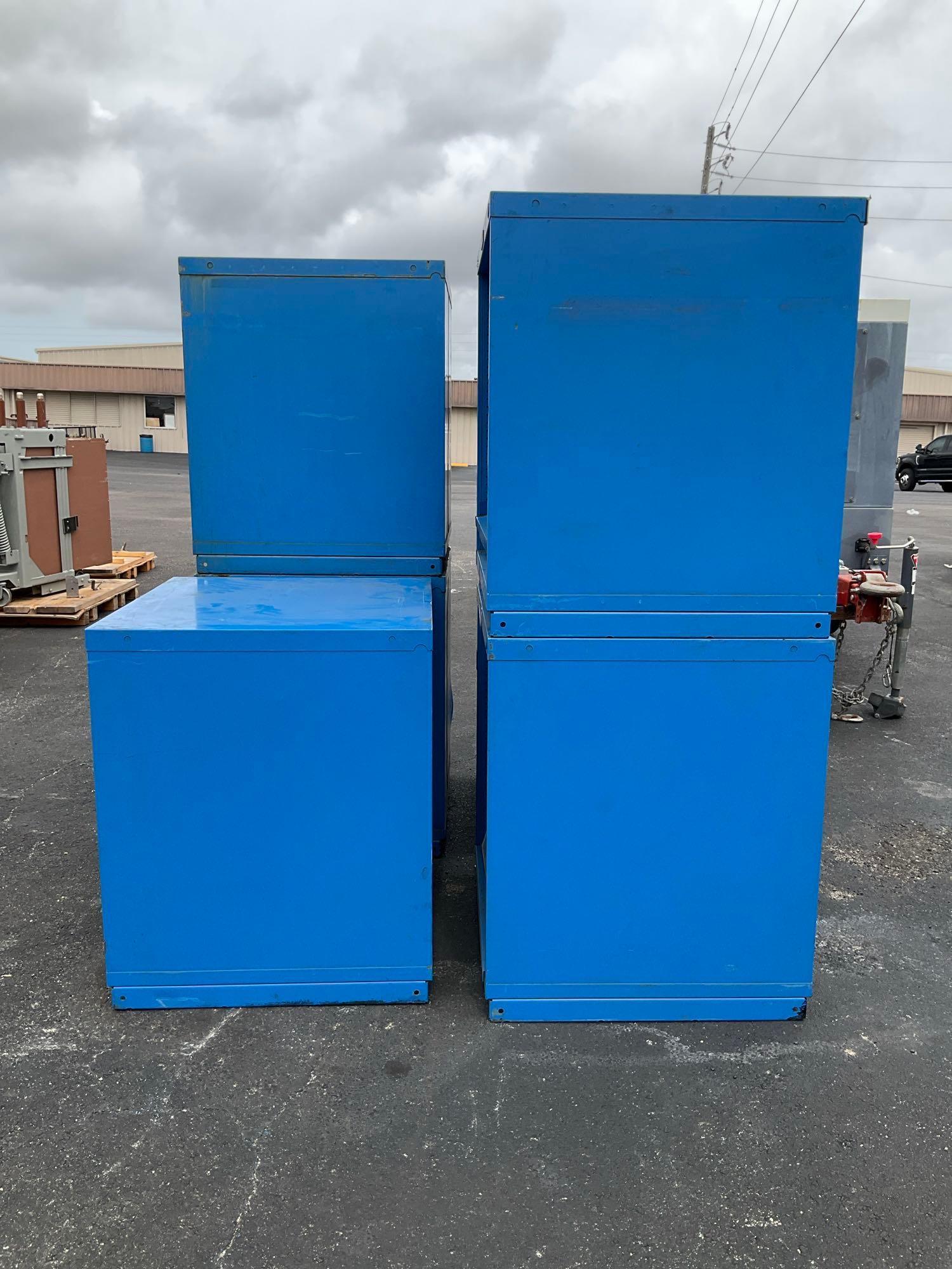 ASSORTED VIDMAR INDUSTRIAL PARTS/TOOL CABINETS