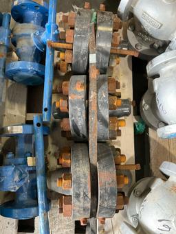 LOT OF INDUSTRIAL VALVES OF VARIOUS BRANDS AND SIZES