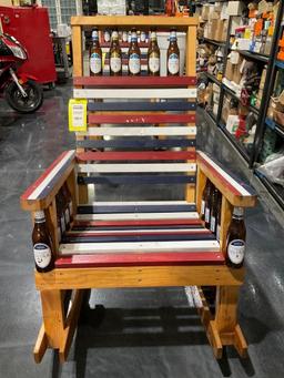 MICHELOB ULTRA ROCKING CHAIR , APPROX 47" T