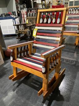 MICHELOB ULTRA ROCKING CHAIR , APPROX 47" T