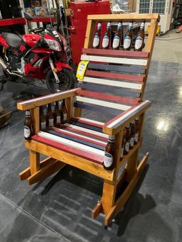 MICHELOB ULTRA ROCKING CHAIR , APPROX 47" T