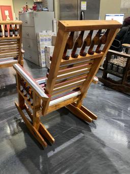 MICHELOB ULTRA ROCKING CHAIR , APPROX 47" T