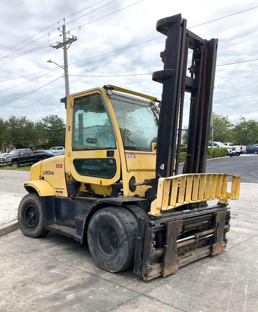2017 HYSTER FORTIS FORKLIFT MODEL H155FT, KUBOTA DIESEL, APPROX MAX CAPACITY 13650, MAX HEIGHT 17...