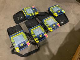 5 CARDIAC SCIENCE AUTOMATED EXTERNAL DEFIBRILLATORS