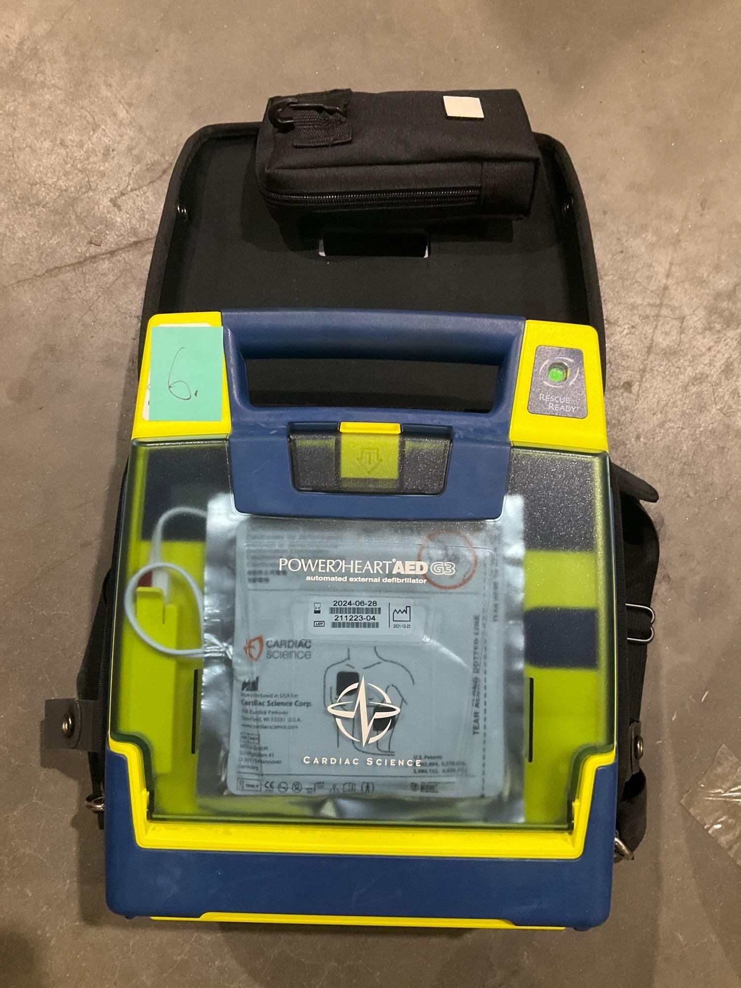 5 CARDIAC SCIENCE AUTOMATED EXTERNAL DEFIBRILLATORS